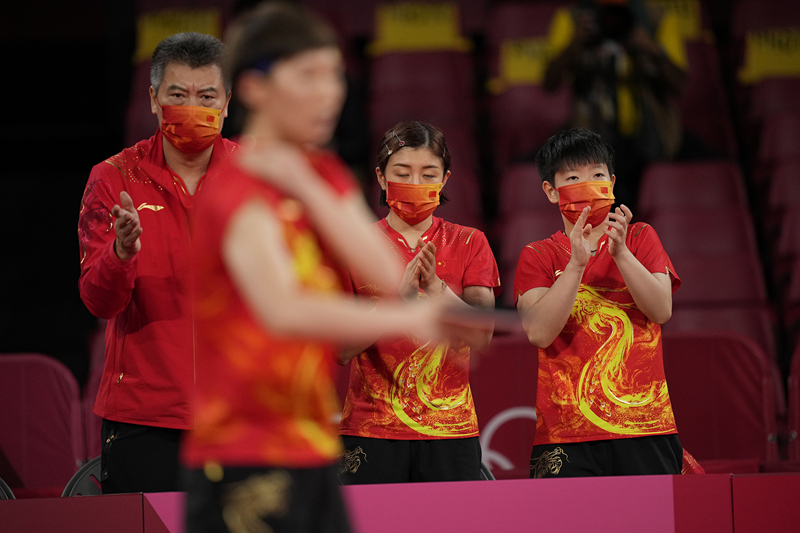 中国队轻取德国队,戴资颖扛起全队 中国队轻取德国队,戴资颖扛起全队